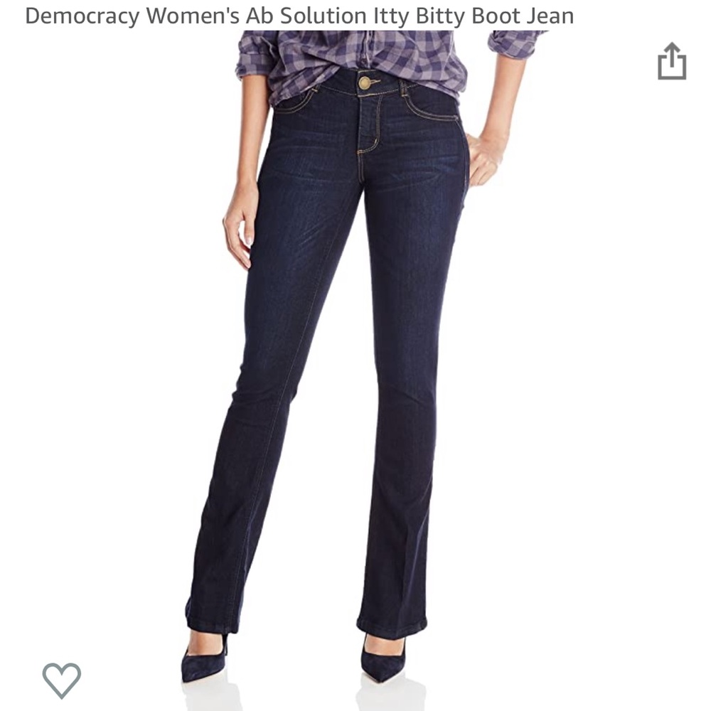 NWT Democracy Women’s Boot Cut Jean